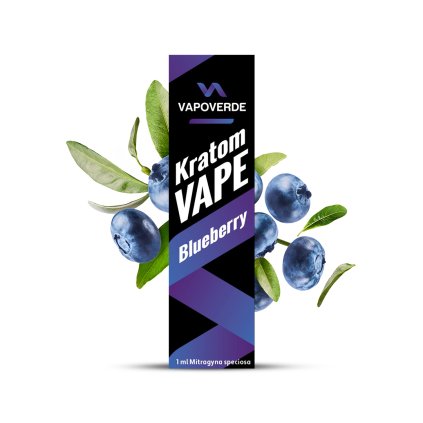 Kratom Vape Blaubeere