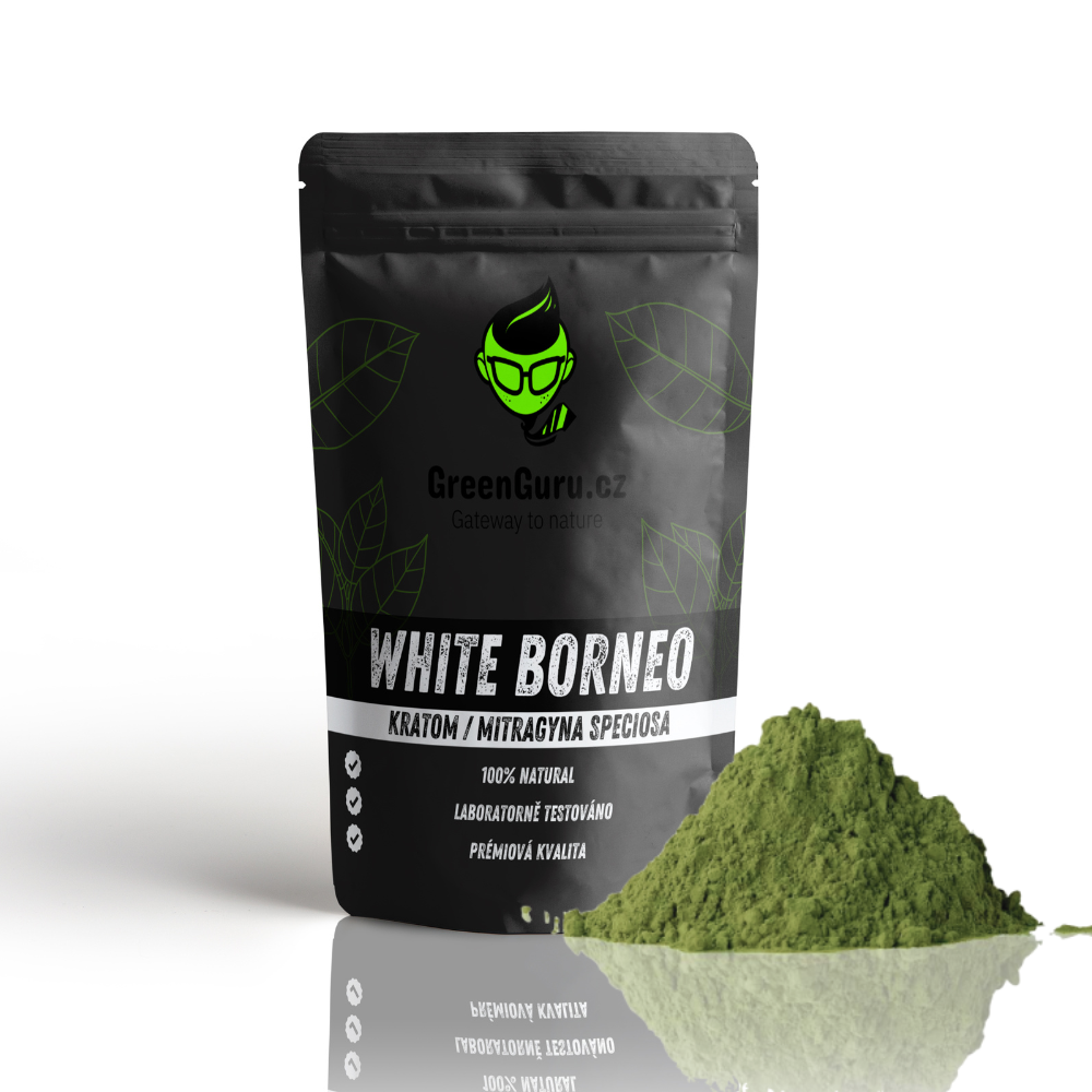 bílý kratom prášek