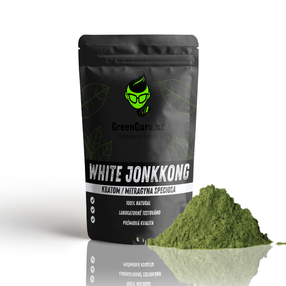 bílý kratom prášek