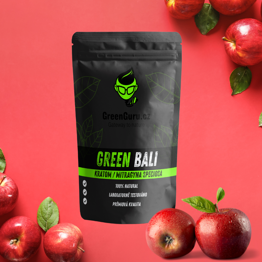 kratom s příchutí jablka