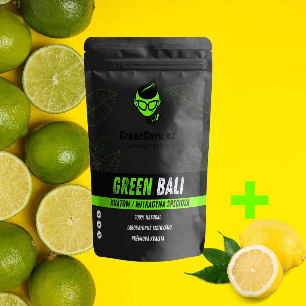 kratom s příchití limetka/citron