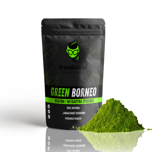 zelený kratom borneo