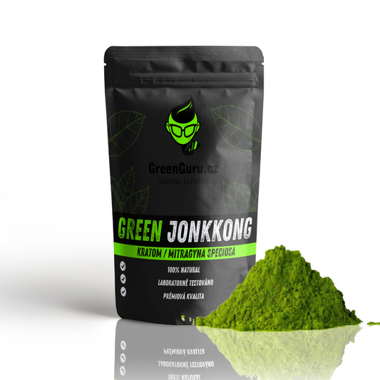 Kratom powder | Zelený Green Jonkkong Kratom | Laboratory tested Greenguru