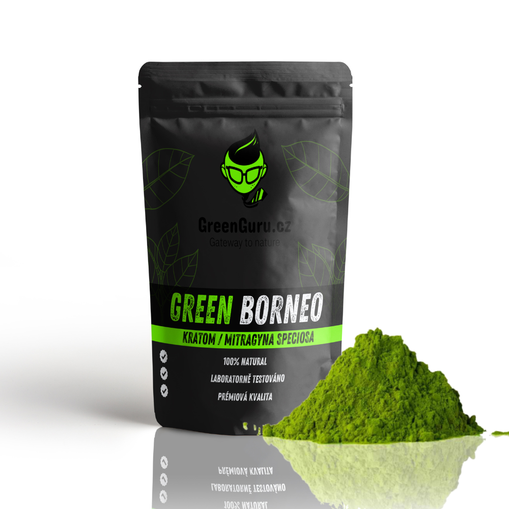 Kratom Powder | Green Green Borneo Kratom | Lab Tested | GREENGURU